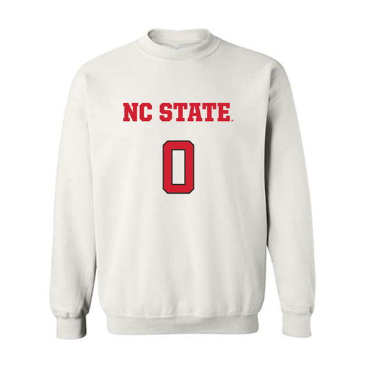 NC State - NCAA Men's Basketball : Preston Edmead - Replica Shersey Crewneck Sweatshirt-0