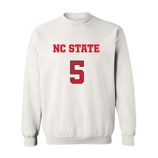 NC State - NCAA Men's Basketball : RJ Keene - Replica Shersey Crewneck Sweatshirt-0
