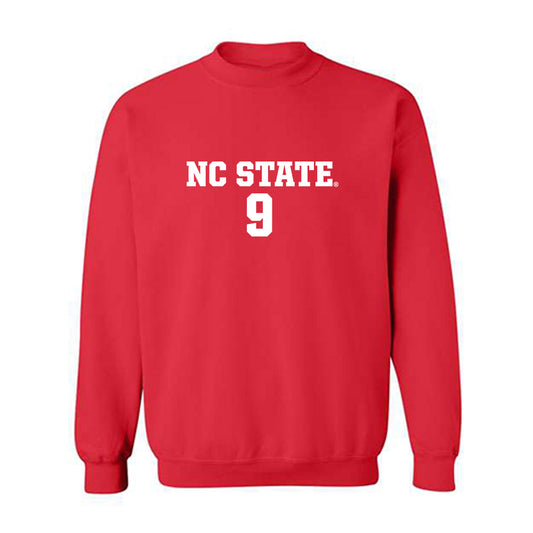 NC State - NCAA Men's Soccer : Tom Wingate - Replica Shersey Crewneck Sweatshirt-0