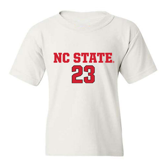NC State - NCAA Men's Soccer : Austin Bush - Replica Shersey Youth T-Shirt-0