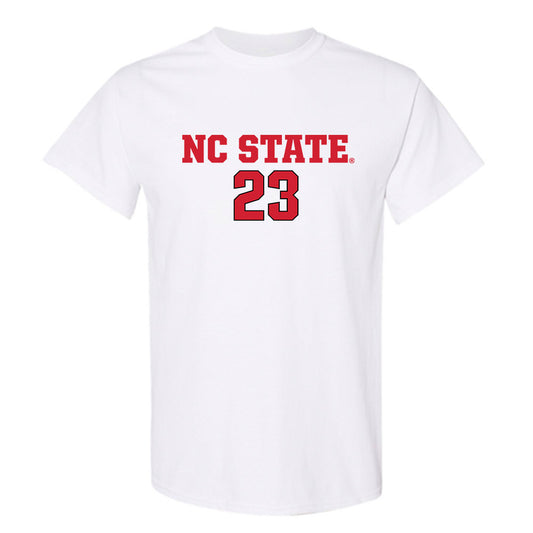 NC State - NCAA Men's Soccer : Austin Bush - Replica Shersey T-Shirt-0