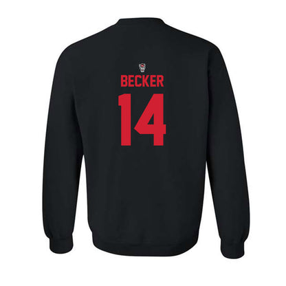 NC State - NCAA Softball : Kadie Becker - Replica Shersey Crewneck Sweatshirt-1