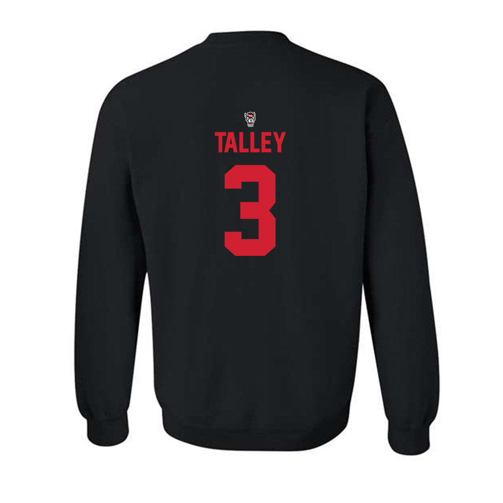 NC State - NCAA Softball : Morgen Talley - Replica Shersey Crewneck Sweatshirt-1