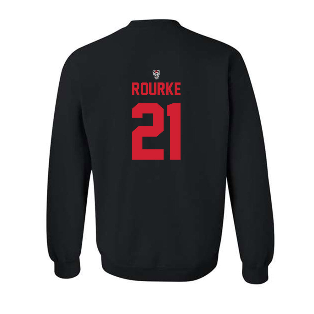 NC State - NCAA Softball : Reese Rourke - Replica Shersey Crewneck Sweatshirt-1
