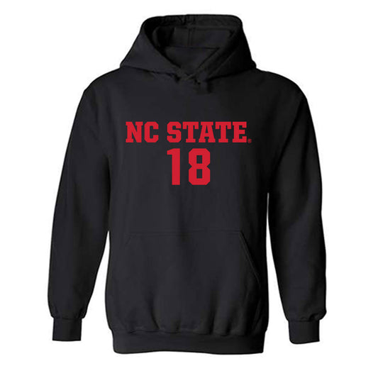 NC State - NCAA Softball : Sarah Johnson - Replica Shersey Hooded Sweatshirt-0