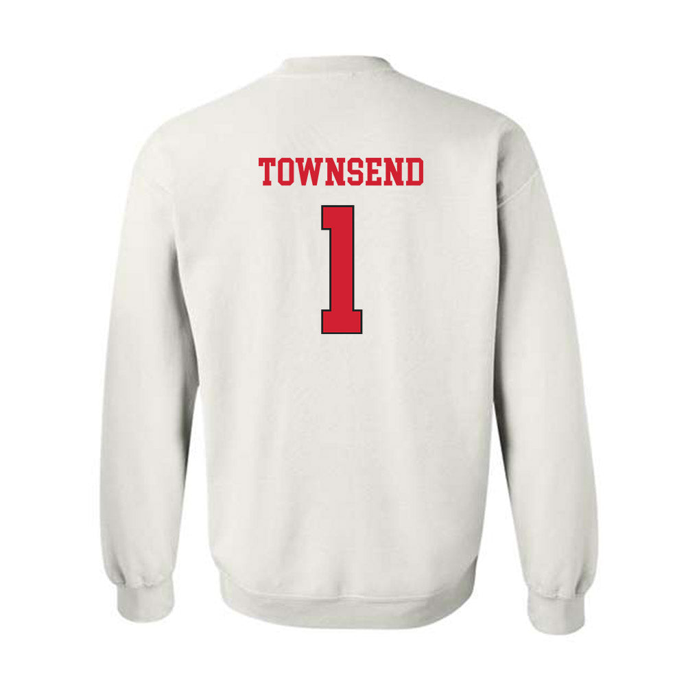NC State - NCAA Softball : Maia Townsend - Replica Shersey Crewneck Sweatshirt-1