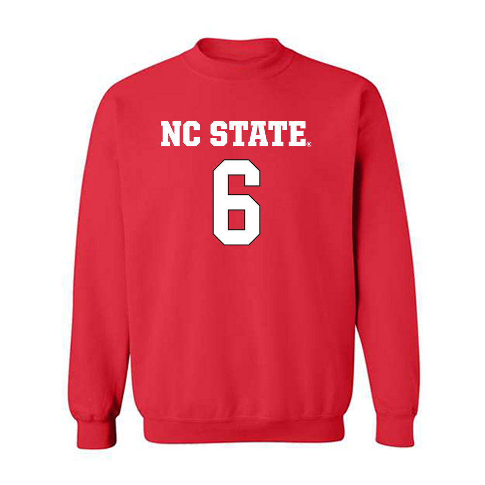 NC State - NCAA Women's Basketball : Ndeye Leye - Replica Shersey Crewneck Sweatshirt-0