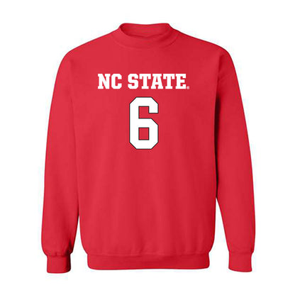 NC State - NCAA Women's Basketball : Ndeye Leye - Replica Shersey Crewneck Sweatshirt-0