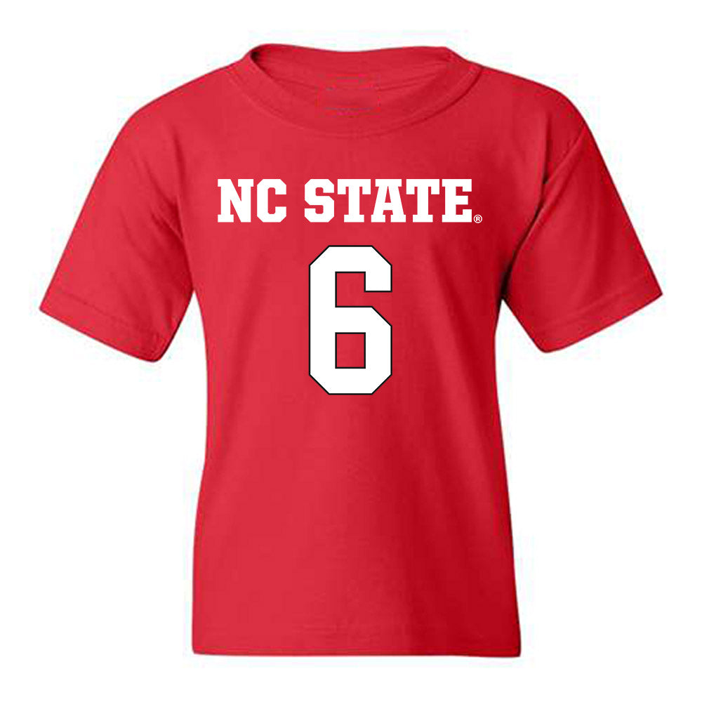 NC State - NCAA Women's Basketball : Ndeye Leye - Replica Shersey Youth T-Shirt-0