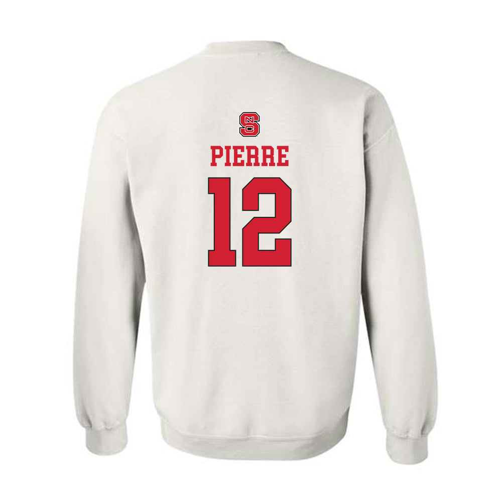NC State - NCAA Women's Basketball : Khamil Pierre - Replica Shersey Crewneck Sweatshirt-1