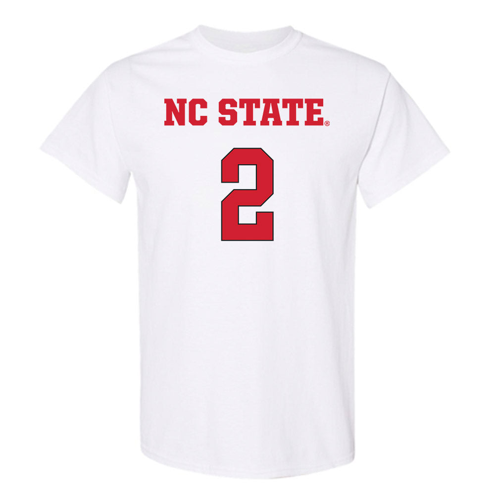 NC State - NCAA Women's Basketball : Qadence Samuels - Replica Shersey T-Shirt-0