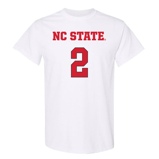 NC State - NCAA Women's Basketball : Qadence Samuels - Replica Shersey T-Shirt-0