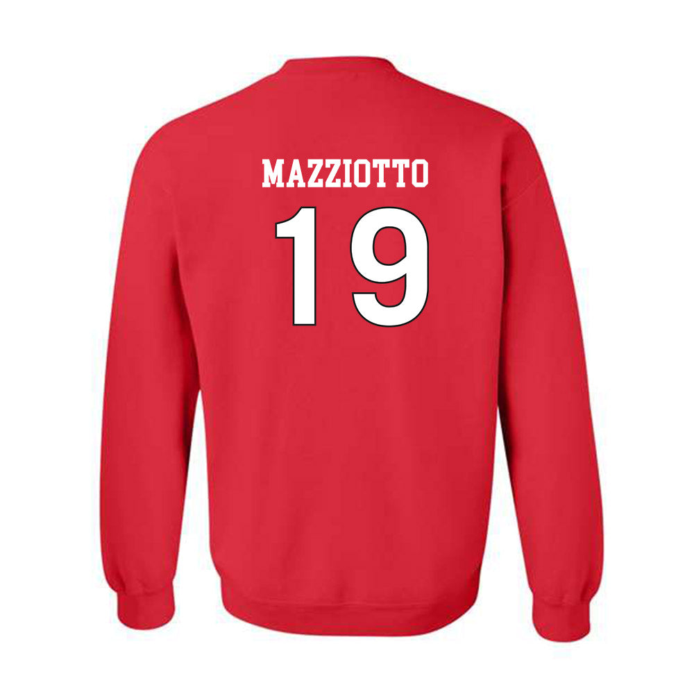 NC State - NCAA Women's Soccer : Antonella Mazziotto - Replica Shersey Crewneck Sweatshirt-1