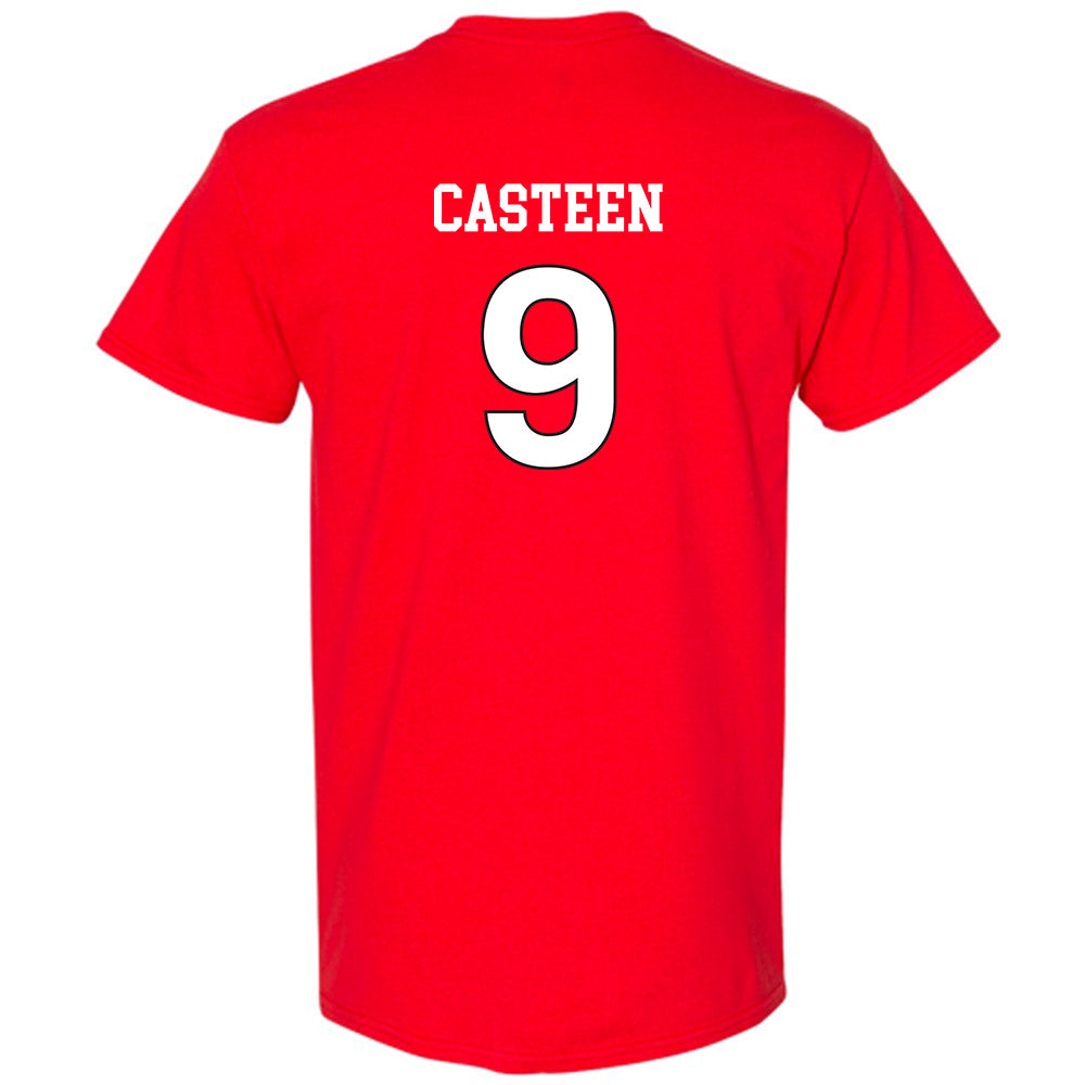 NC State - NCAA Women's Soccer : Madison Casteen - Replica Shersey T-Shirt-1