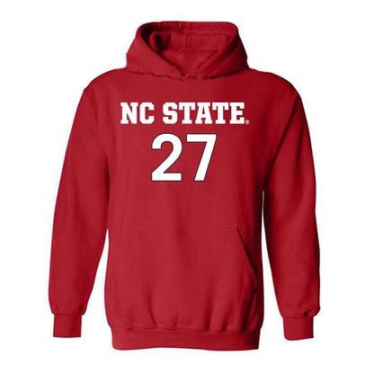 NC State - NCAA Women's Soccer : Mackenzie Smith - Replica Shersey Hooded Sweatshirt-0
