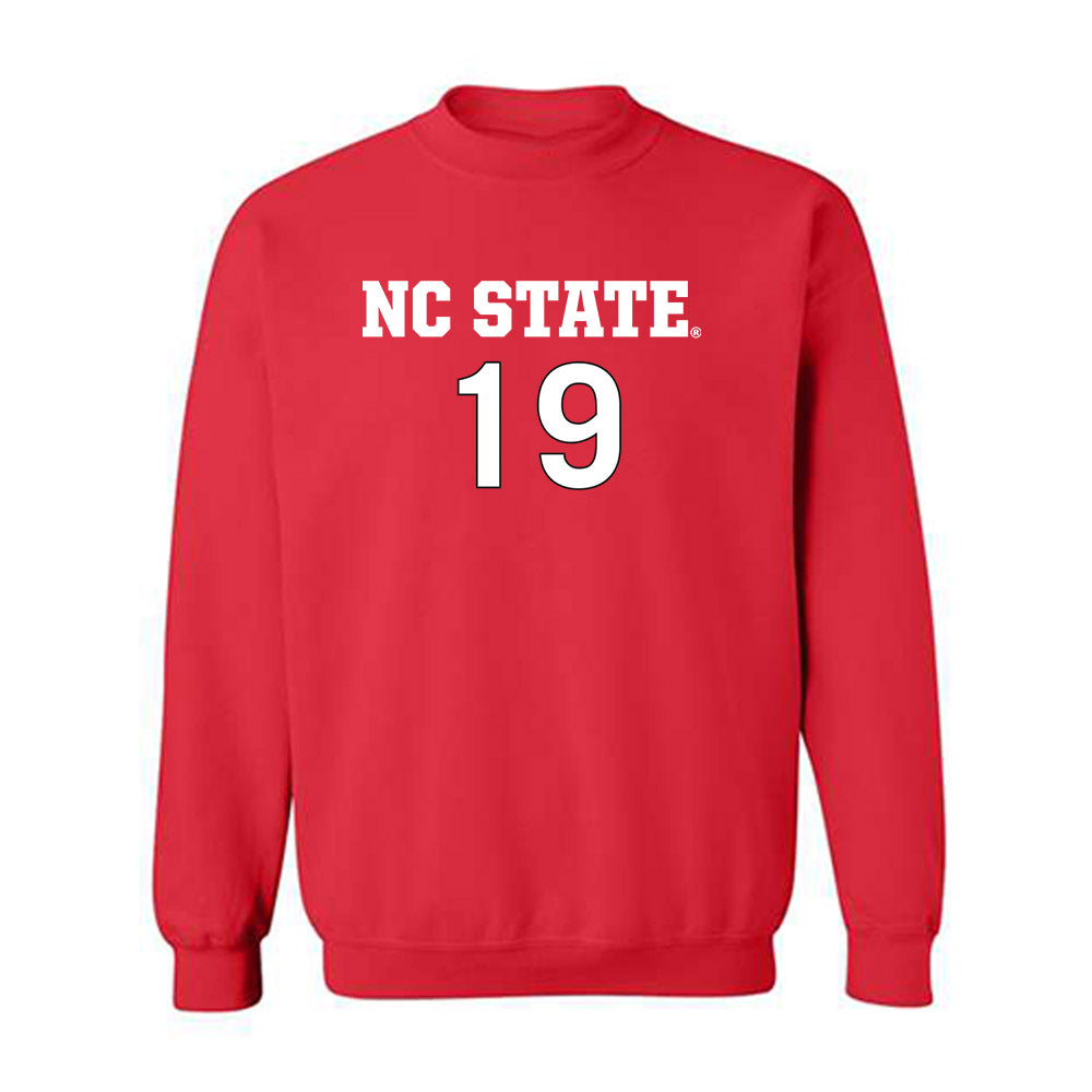 NC State - NCAA Women's Soccer : Antonella Mazziotto - Replica Shersey Crewneck Sweatshirt-0