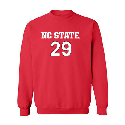 NC State - NCAA Women's Soccer : Fien Leijdekker - Replica Shersey Crewneck Sweatshirt-0