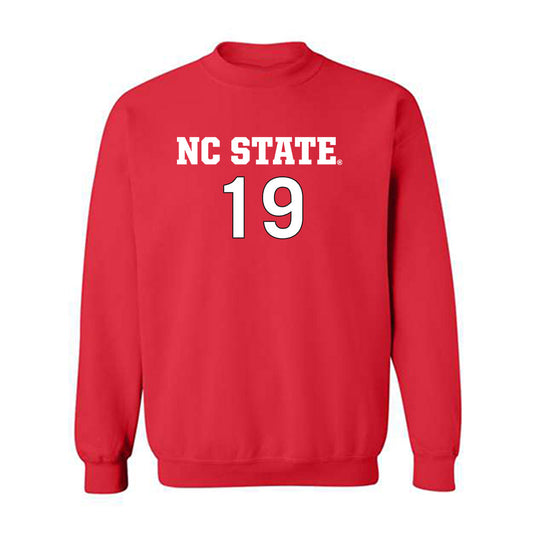 NC State - NCAA Women's Soccer : Chloe Stanley - Replica Shersey Crewneck Sweatshirt-0