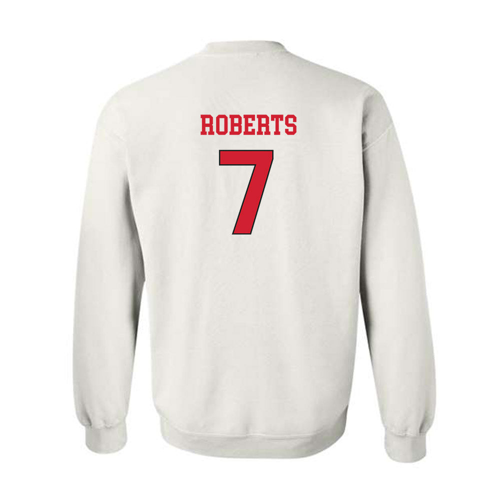 NC State - NCAA Women's Soccer : Erica Roberts - Replica Shersey Crewneck Sweatshirt-1