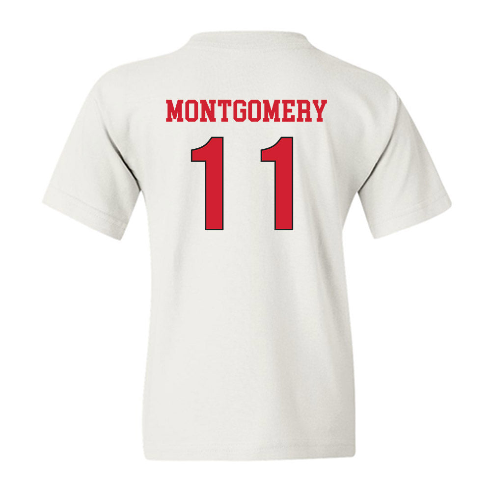 NC State - NCAA Women's Soccer : Carly Montgomery - Replica Shersey Youth T-Shirt-1