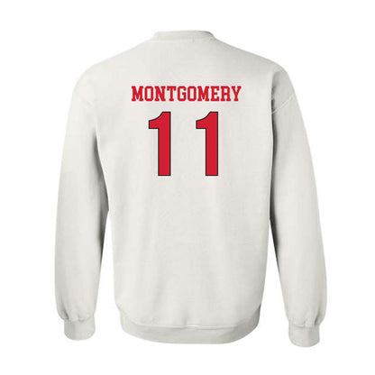 NC State - NCAA Women's Soccer : Carly Montgomery - Replica Shersey Crewneck Sweatshirt-1