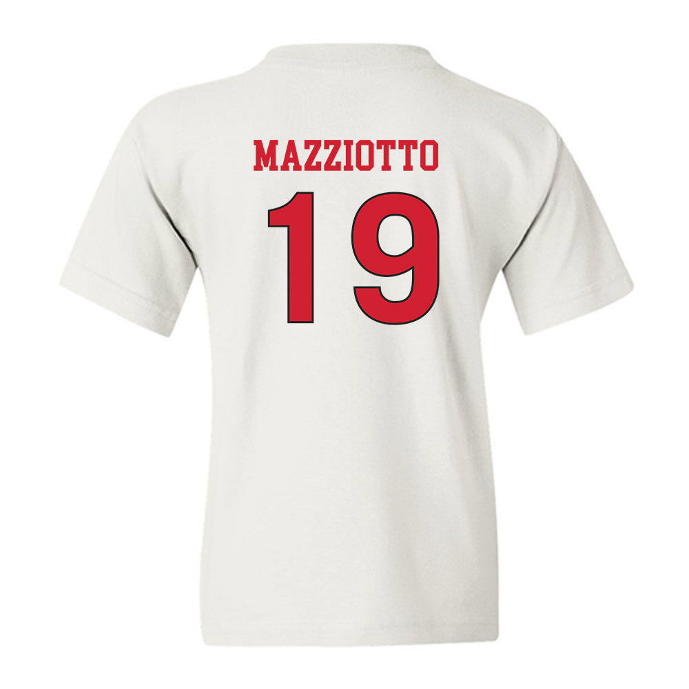 NC State - NCAA Women's Soccer : Antonella Mazziotto - Replica Shersey Youth T-Shirt-1