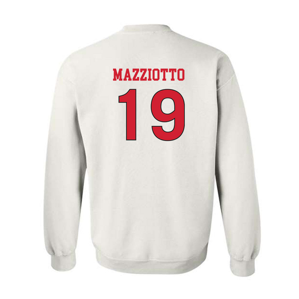 NC State - NCAA Women's Soccer : Antonella Mazziotto - Replica Shersey Crewneck Sweatshirt-1