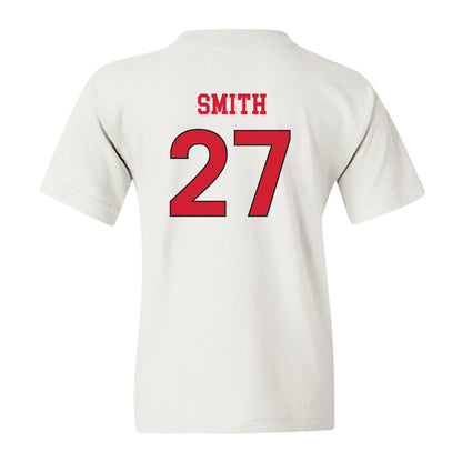 NC State - NCAA Women's Soccer : Mackenzie Smith - Replica Shersey Youth T-Shirt-1