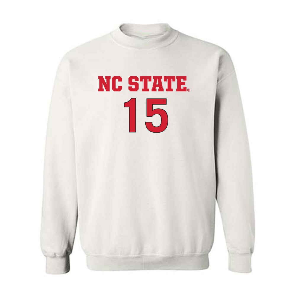 NC State - NCAA Women's Soccer : Daisy Duda - Replica Shersey Crewneck Sweatshirt-0