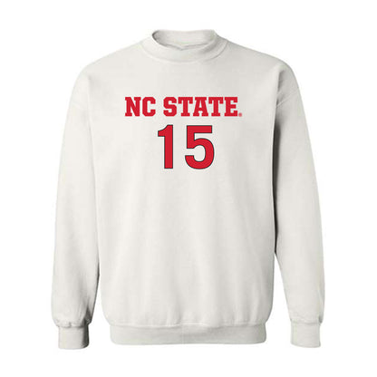 NC State - NCAA Women's Soccer : Daisy Duda - Replica Shersey Crewneck Sweatshirt-0