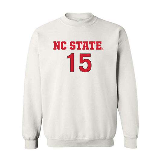 NC State - NCAA Women's Soccer : Daisy Duda - Replica Shersey Crewneck Sweatshirt-0