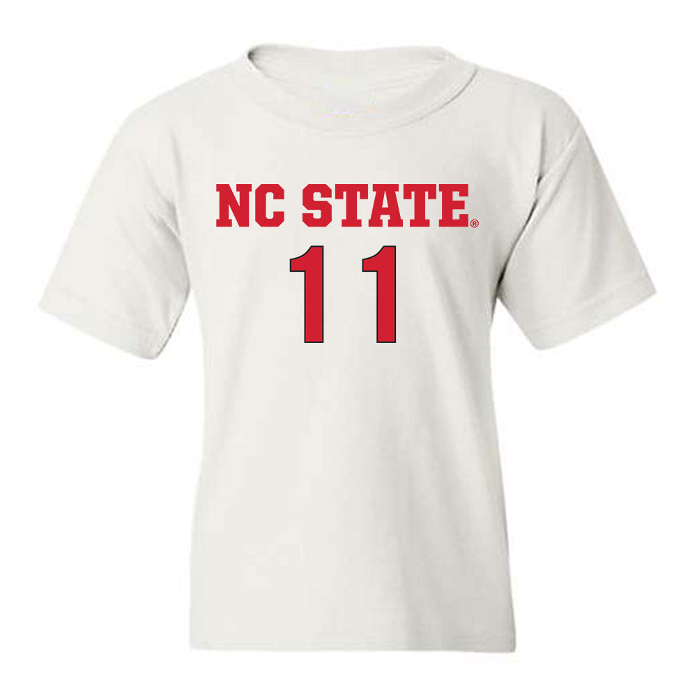 NC State - NCAA Women's Soccer : Carly Montgomery - Replica Shersey Youth T-Shirt-0