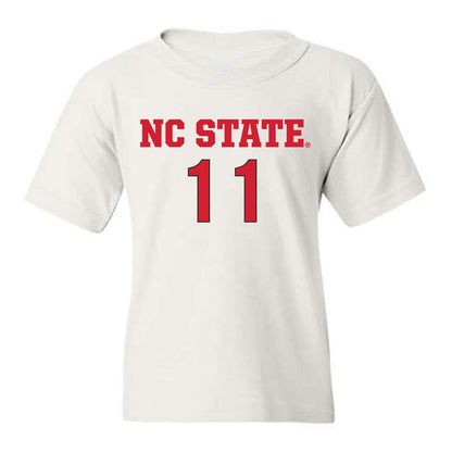 NC State - NCAA Women's Soccer : Carly Montgomery - Replica Shersey Youth T-Shirt-0