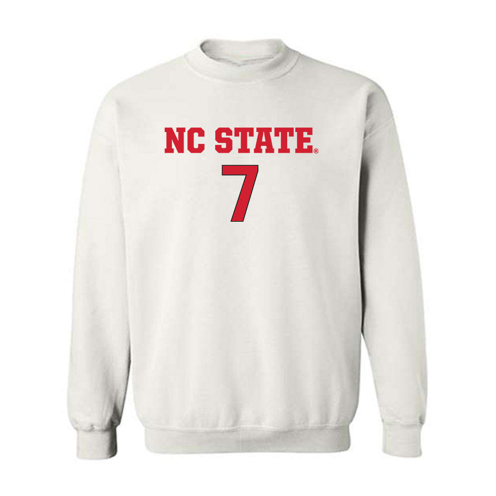 NC State - NCAA Women's Soccer : Erica Roberts - Replica Shersey Crewneck Sweatshirt-0