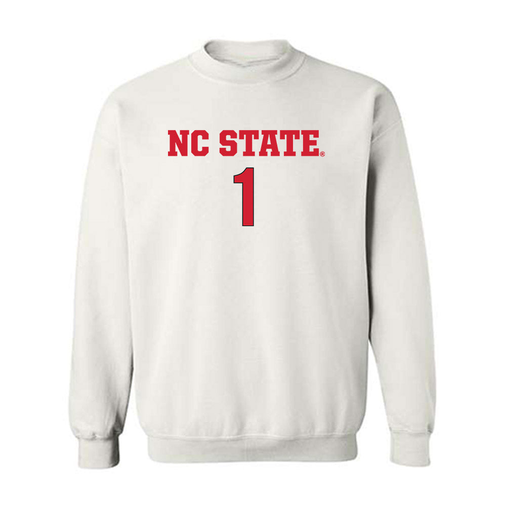 NC State - NCAA Women's Soccer : Riley Pickels - Replica Shersey Crewneck Sweatshirt-0
