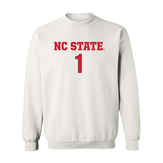 NC State - NCAA Women's Soccer : Riley Pickels - Replica Shersey Crewneck Sweatshirt-0