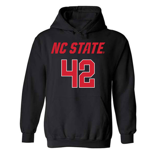 NC State - NCAA Women's Volleyball : Britni Silver - Replica Shersey Hooded Sweatshirt-0