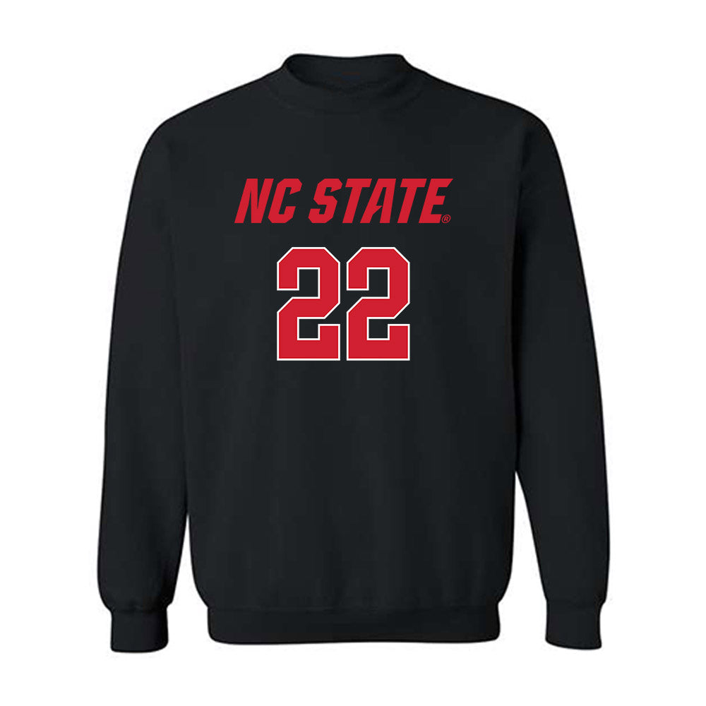 NC State - NCAA Women's Volleyball : Eva Long - Replica Shersey Crewneck Sweatshirt-0
