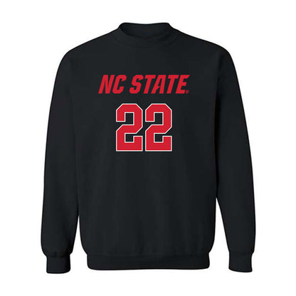 NC State - NCAA Women's Volleyball : Eva Long - Replica Shersey Crewneck Sweatshirt-0