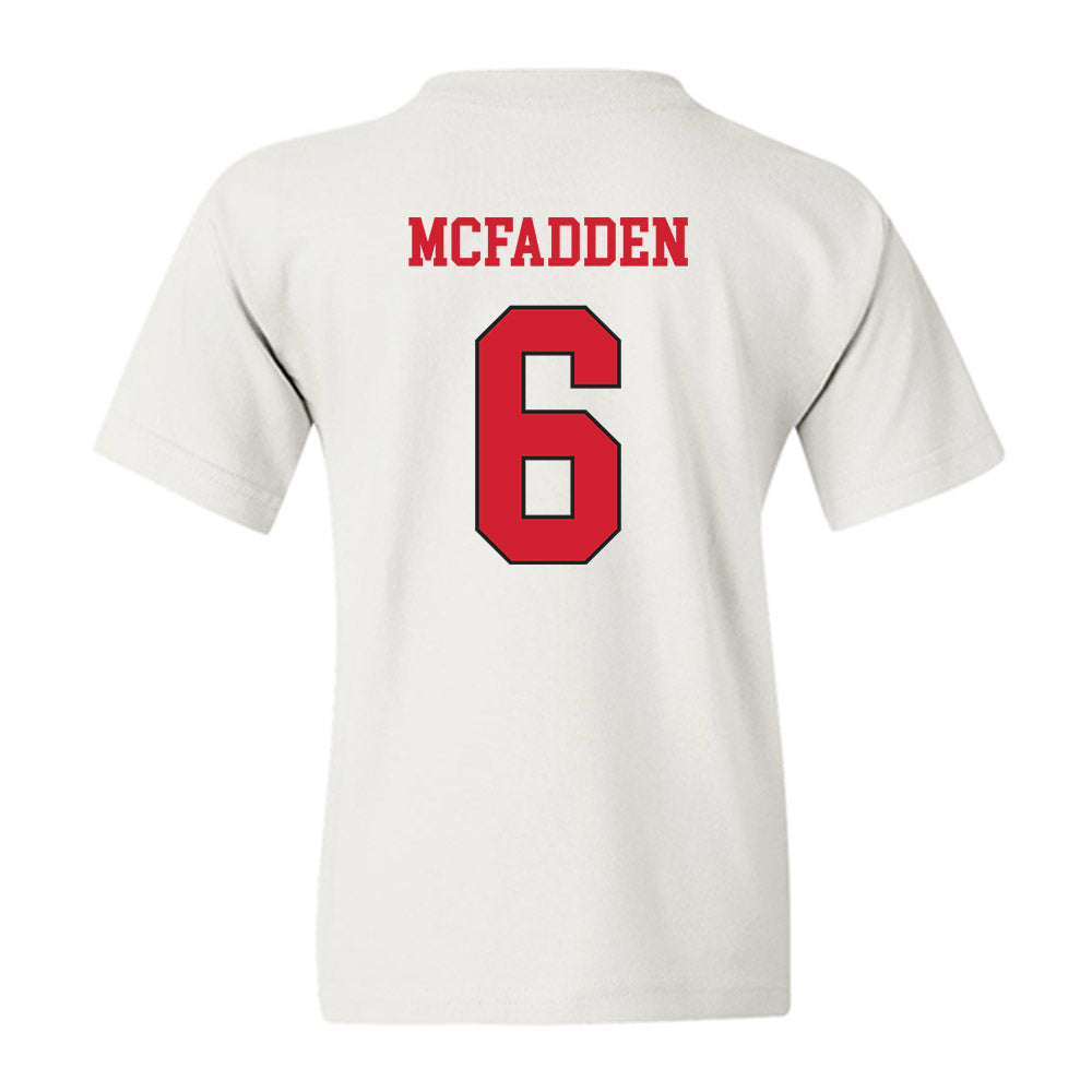 NC State - NCAA Women's Volleyball : Hailey McFadden - Replica Shersey Youth T-Shirt-1
