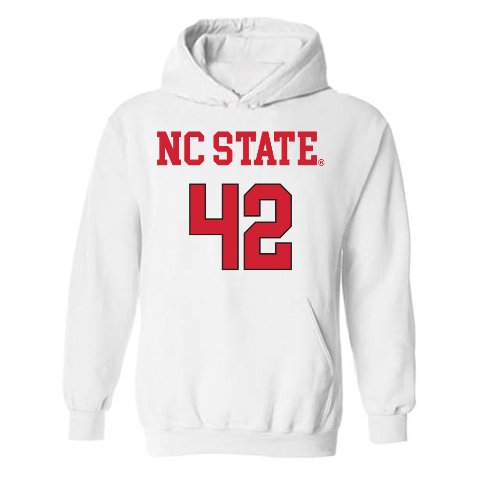 NC State - NCAA Women's Volleyball : Britni Silver - Replica Shersey Hooded Sweatshirt-0