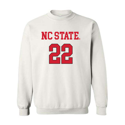 NC State - NCAA Women's Volleyball : Eva Long - Replica Shersey Crewneck Sweatshirt-0