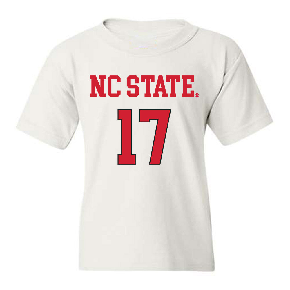 NC State - NCAA Women's Volleyball : Talia Francom - Replica Shersey Youth T-Shirt-0