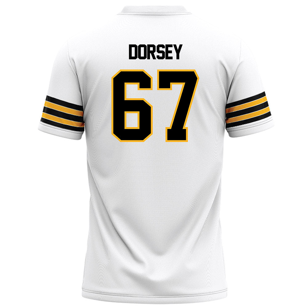 Towson - NCAA Football : Chase Dorsey - White Jersey-1