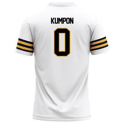 Towson - NCAA Football : Ben Kumpon - White Jersey-1