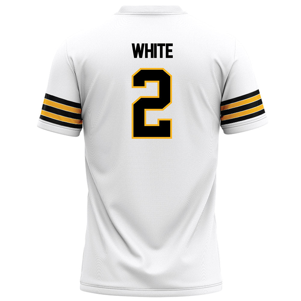 Towson - NCAA Football : Kaden White - White Jersey-1