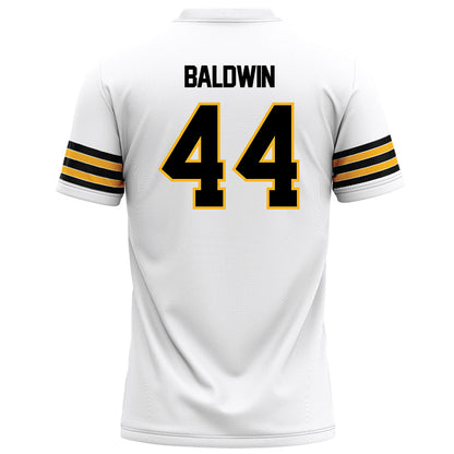 Towson - NCAA Football : Luke Baldwin - White Jersey-1
