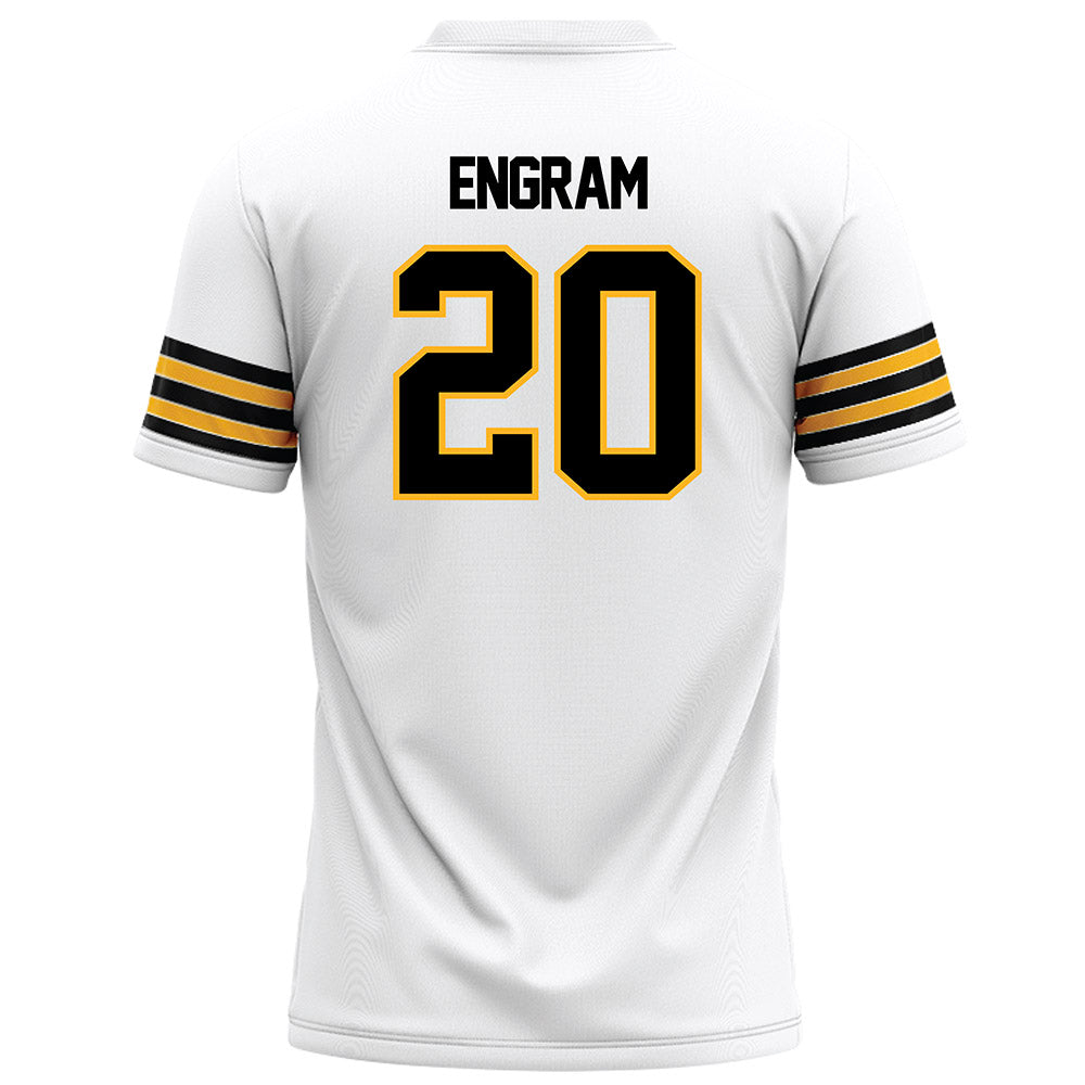 Towson - NCAA Football : Trey Engram - White Jersey