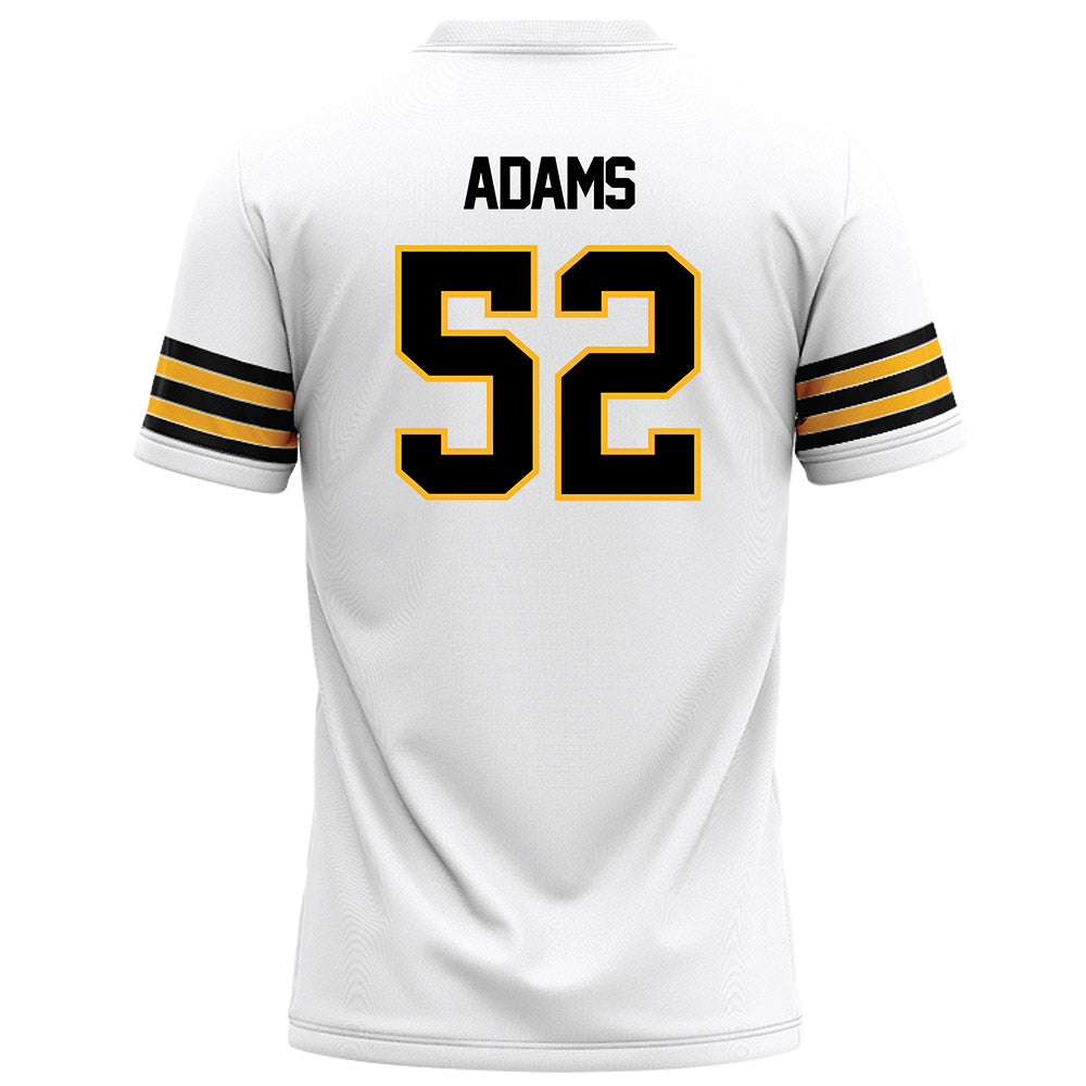 Towson - NCAA Football : RJ Adams - White Jersey-1