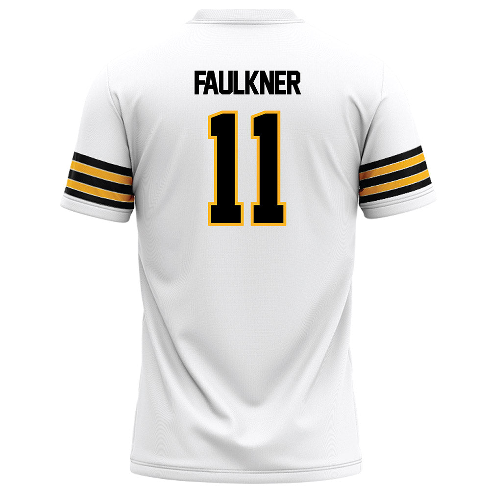 Towson - NCAA Football : Peyton Faulkner - White Jersey-1